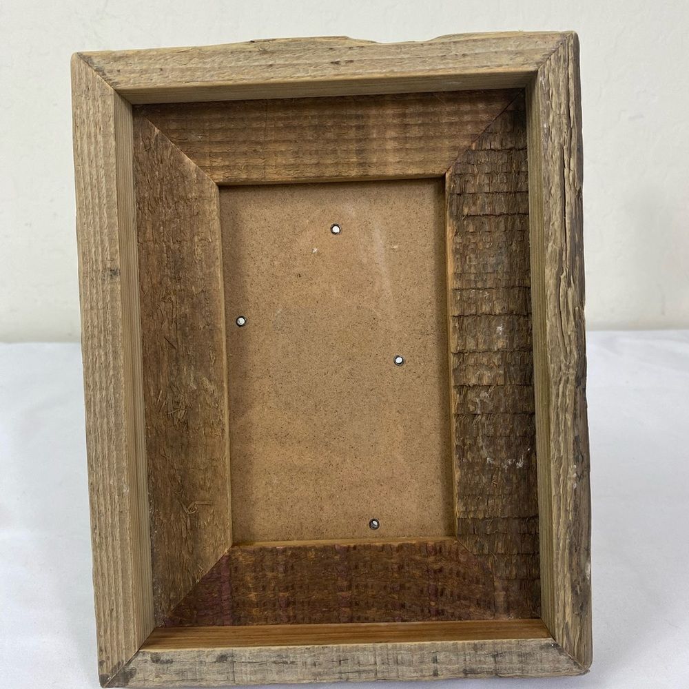 Rustic Wooden Picture Frame photo 4x6